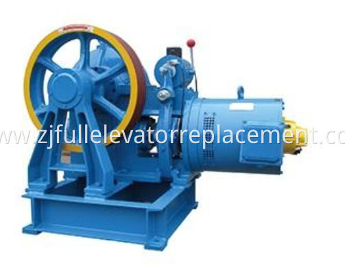 AC220V Elevator Geared Machine 1000kg